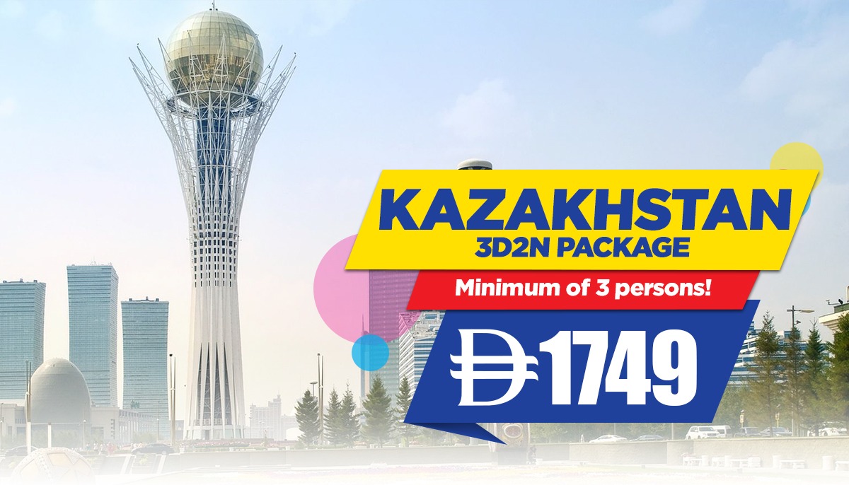 3D2N Kazakhstan Package