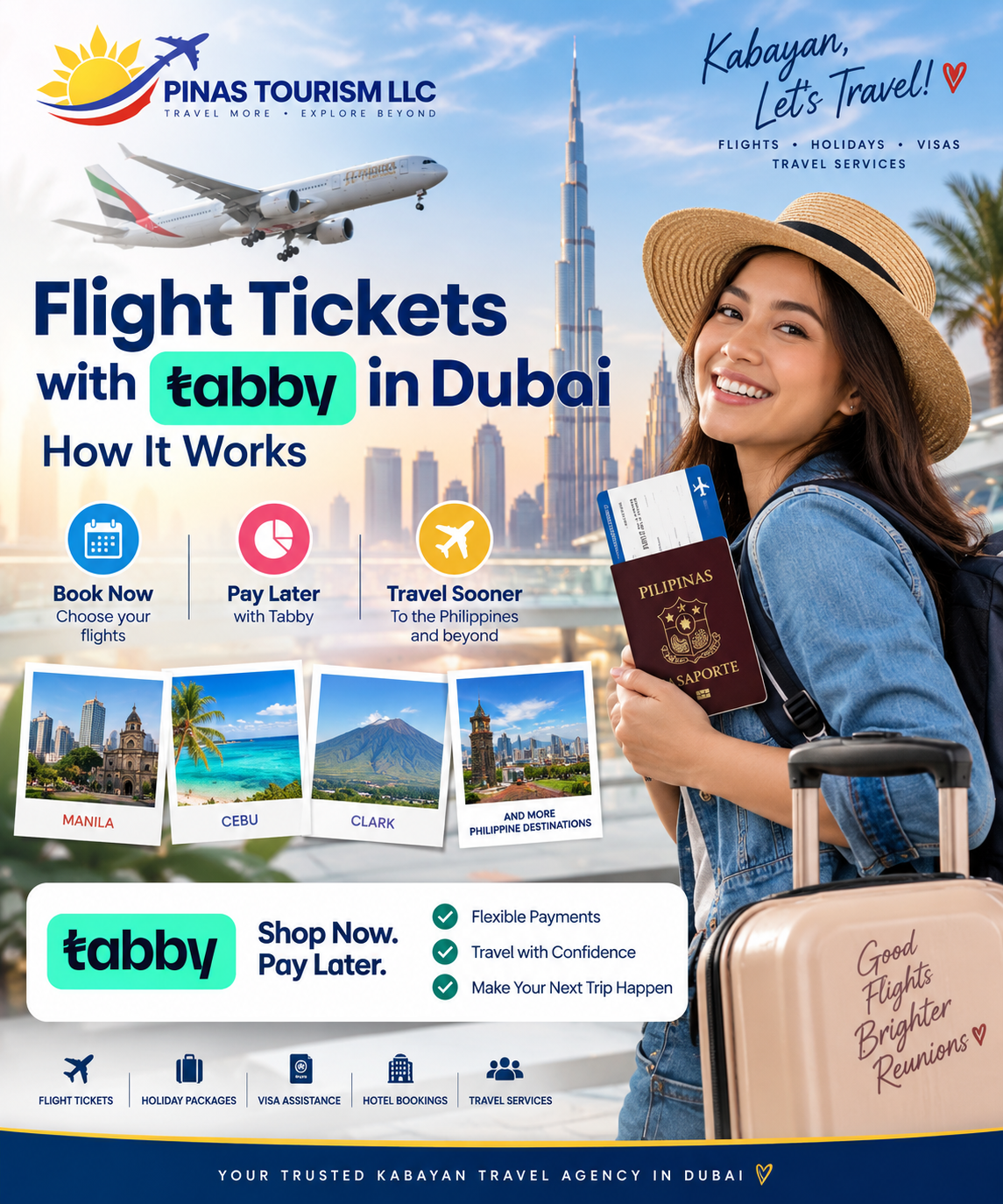 Flight Tickets with Tabby in Dubai: How It Works