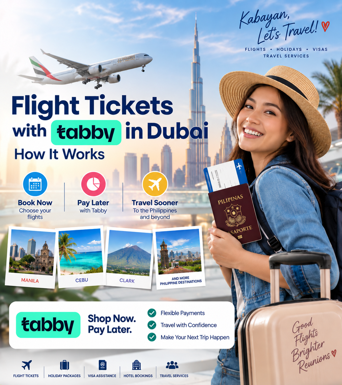 Flight Tickets with Tabby in Dubai: How It Works
